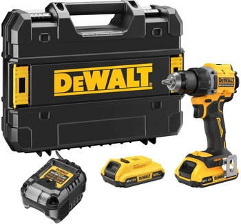 DeWalt DCD794D2T-QW 18V Akku-Bohrschrauber (bürstenlos) inkl. 2 x Akkus 2 Ah und System-Schnellladegerät