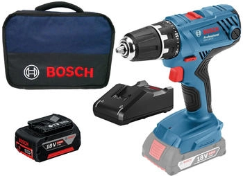 Bosch GSR 18 V-21 Professional + 1x 4,0 Ah Akku + Ladegerät