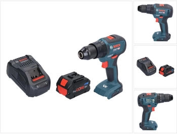 Bosch GSB 18V-55 Professional (06019H5302) + 1x ProCORE Akku 5,5 Ah + Ladegerät