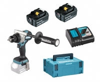 Makita Akku-Bohrschrauber "DDF492RTJ" Set, inkl. 2 Akkus und Ladeger&auml;t