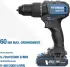 HYUNDAI Powerprodukt Akku-Schlagbohrschrauber HD20X-60 + 1 x 2 Ah + Koffer
