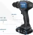 HYUNDAI Powerprodukt Akku-Schlagbohrschrauber HD20X-60 + 1 x 2 Ah + Koffer