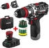 Parkside PSBSAP 12 + Akku 2 Ah + Bosch Bitset 10 tlg.