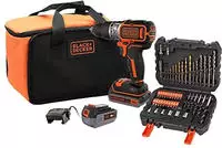Black&decker - Black + Decker 18v Akku-schlagbohrmaschine - 2 18v 1x2,5ah 1x4ah Akkus