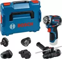 Bosch Akku-Bohrschrauber PRO GSR 12V-32 FC, 06019N7102, 12 V, mit 5 Aufs&auml;tzen und