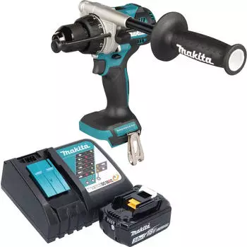 Makita DHP 492 RF1 18 V 141 Nm Brushless + 1 x Akku 3,0 Ah + Ladeger&auml;t