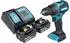 Makita Akku-Schlagbohrschrauber DDF490SG (2x Akku 6,0 Ah + Ladegerät)