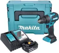 Makita DDF 490 RT1J Akku Bohrschrauber 18 V 65 Nm 1/2" Brushless + 1x Akku 5,0...