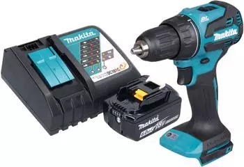 Makita Akku-Schlagbohrschrauber DDF490RG1 (1x Akku 6,0 Ah + Ladeger&auml;t)