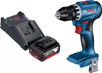Bosch GSR 18V-45 (1x Akku 5,0 Ah + Ladeger&auml;t)