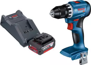 Bosch GSR 18V-45 (1x Akku 4,0 Ah + Ladeger&auml;t)