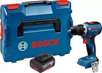 Bosch GSR 18V-65 (1x Akku 4,0 Ah + L-Boxx - ohne Ladeger&auml;t)