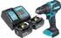 Makita Akku-Schlagbohrschrauber DHP490ST (2x Akku 5,0 Ah + Ladegerät)