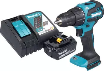 Makita Akku-Schlagbohrschrauber DHP490RG1 (1x Akku 6,0 Ah + Ladeger&auml;t)
