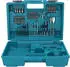 Makita Akku-Schlagbohrschrauber DHP490RF1X3 (1x Akku 3,0 Ah + Ladegerät + 74 tlg. Zubehör Set + Koffer)