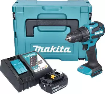 Makita Akku-Schlagbohrschrauber DHP490RF1J (1x Akku 3,0 Ah + Ladeger&auml;t + Makpac)