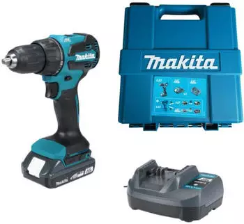Makita DHP490WVE With 2x2.0Ah Batteries And Charger