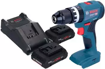 Bosch Professional GSB 18V-45 (2x Procore 4,0 Ah + Ladeger&auml;t)