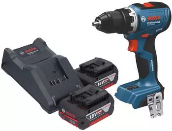 Bosch Professional GSB 18V-65 (2x 4,0 Ah + Ladegerät)