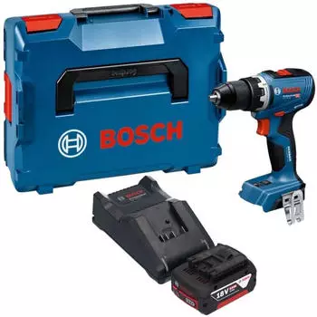 Bosch GSR 18V-65 (1x 5,0 Ah + Ladeger&auml;t + L-Boxx)
