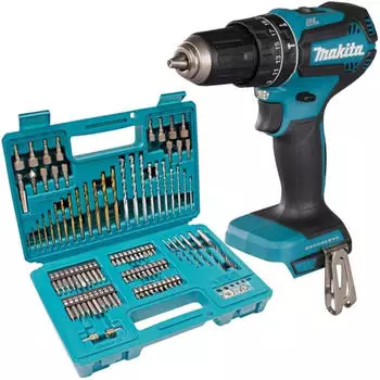 Makita DHP485Z + 102tlg. Bit/Bohrer-set