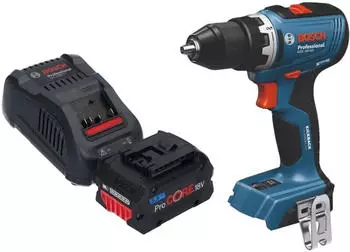Bosch Professional GSB 18V-65 (1x 5,5 Ah Procore + Ladeger&auml;t)