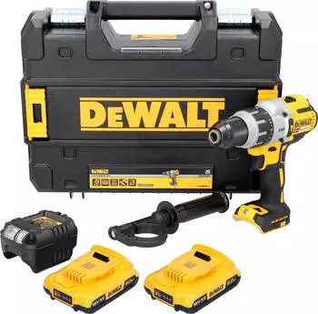 DeWalt DCD996D2T (2x Akku 2,0 Ah + Ladeger&auml;t + TSTAK)