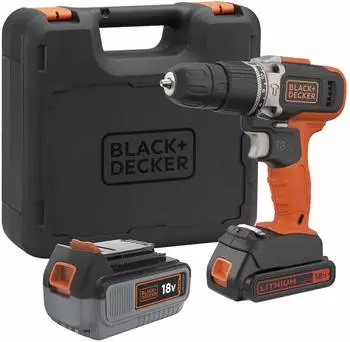 Black & Decker BCD003MEM2K QW With 1x2.0Ah And 1x4.0Ah Battery And Charger And Case