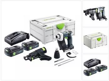 Festool DURADRIVE DWC 18-2500 Basic (2x Akku 3,0 Ah + Ladeger&auml;t + Systainer)