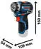 Bosch GSR 12V-32 FC (3 x 2,0 Ah + Ladegerät + Bit-set + L-Boxx)