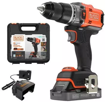 Black & Decker BLD683D1XK QW With 1x2.0Ah Battery And Charger And Case