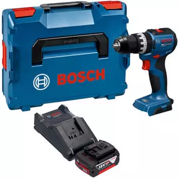 Bosch GSB 18V-52 Akku-Schlagbohrschrauber + 1 x 5,0 Ah + L-Boxx