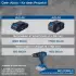 Scheppach BC-DD60-X Akku-Schlagbohrschrauber Brushless 20V 60Nm (BC-DD60-X)