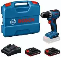 Bosch Akku-Bohrschrauber PRO GSR18V-52 Professional, 18 V / 2,0 Ah, mit 2 Akkus,