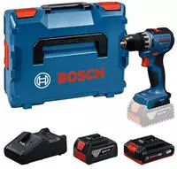 Bosch 06019S0024, Bosch Akku-Bohrschrauber GSR18V-52 mit 2 Akkus 18 Volt 4.0 Ah und