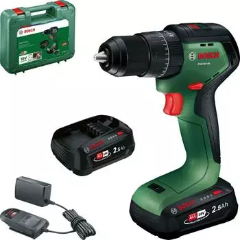 Bosch PSB18V-60 Akku-Schlagbohrschrauber 18V 2.5Ah (06039D7302)