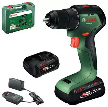Bosch PSR 18V-60 Akku-Bohrschrauber 18V 2x2,5Ah (06039D7202)