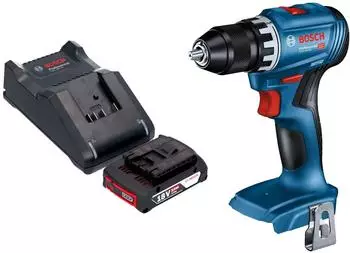 Bosch GSR 18V-45 (1x 2,0 Ah + Ladeger&auml;t)
