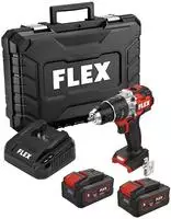 FLEX PD 2G 18-EC MD/4.0 Set Akku-Schlagbohrschrauber 18 V | Kompakter