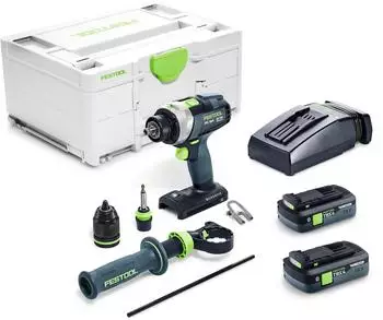 Festool TPC 18/4 QUADRIVE Akku-Schlagbohrschrauber 18V Bluetooth (579371)