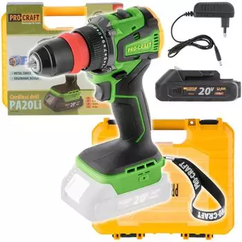 PROCRAFT PA20LiDFR Akku-Bohrschrauber 20V 50Nm Brushless (PA20LiDFR)