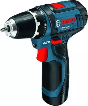 Bosch GSR 12V-15-2-LI Professional 1 x 2,0 Ah + 1 x 4,0 Ah + Bit-Box (0 615 990 G6L)