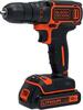 Black+Decker Akku-Bohrschrauber BDCDC18K-QW, 18V / 1,5Ah, mit Akku, Ladegerät...