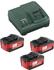 Metabo Basic-Set 3 x 18V/4.0 Ah Akkus + ASC 30-36 V (6.85049.00)