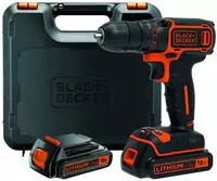Black&decker - Black+decker Werkzeug - 18v Akku-bohrschrauber, 2x 1,5 Ah Li-ion...