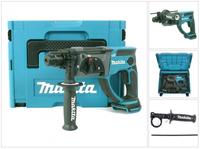 Makita DHR 202 ZJ Akku Kombihammer 18 V 2,0 J SDS Plus + Makpac - ohne Akku, ohne