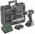 2 Ah, mit 1 Akku: Metabo SB 18 LT