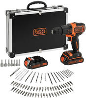 Black&Decker BDCHD18BAFC-QW, Black&Decker Akku-Schlagbohrschraube BDCHD18BAFC...