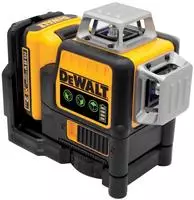 DeWalt Multilinienlaser 3x360Grad,gruen,10,8V