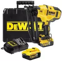 DeWalt DCN 660 P2 Akku Nagler 18V 32-63mm Brushless + 2x Akku 5,0Ah + Ladeger&auml;t +
